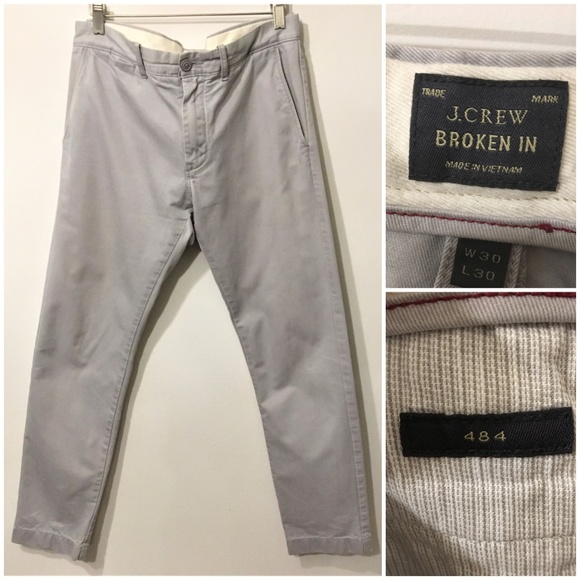 J. Crew | Pants | Jcrew 484 Broken In 